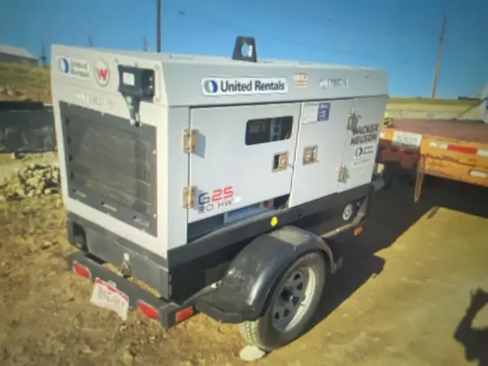 2020 Wacker Neuson G25 T4F Diesel Generator