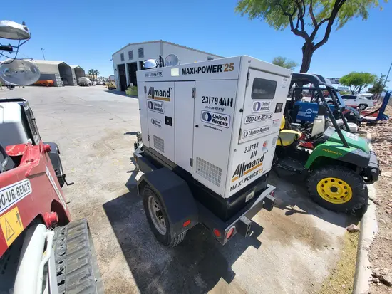 2019 Allmand MP25 Diesel Generator