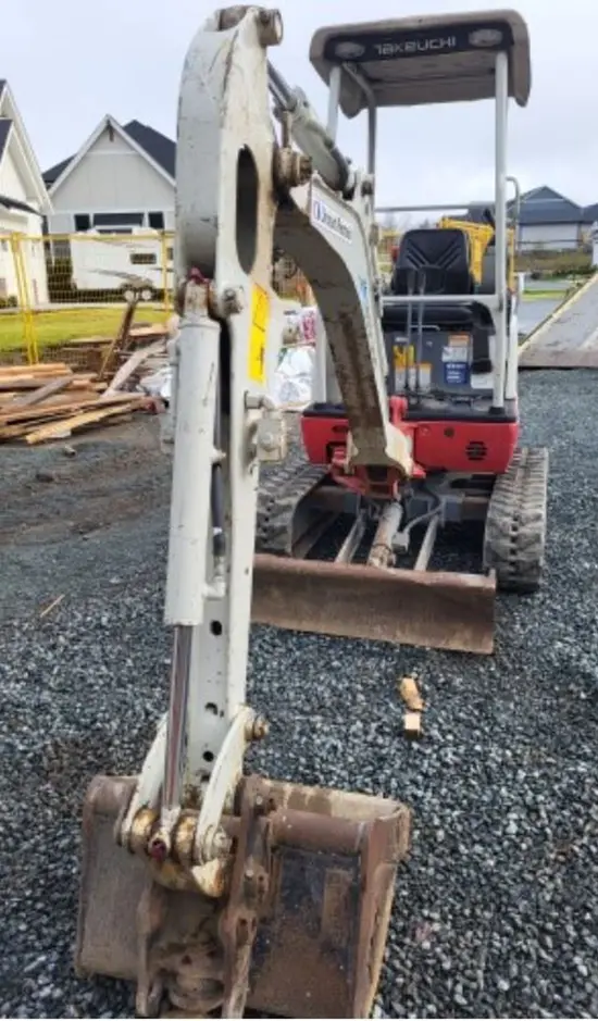 2018 Takeuchi TB216 Mini Excavator