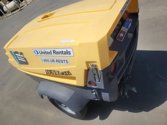 2017 Atlas Copco XAS185KD7 T4F Air Compressor