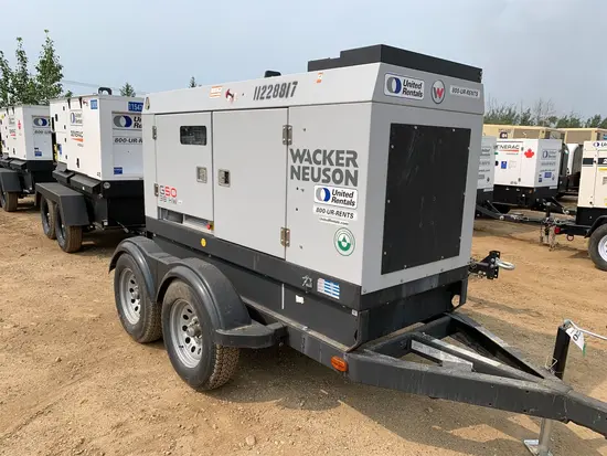 2021 Wacker Neuson G50 T4F Diesel Generator