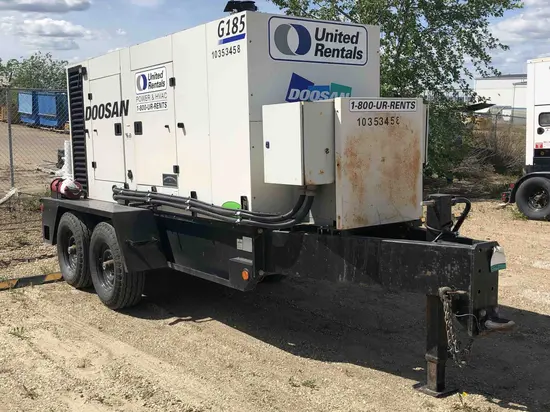 2015 Doosan G185 Diesel Generator