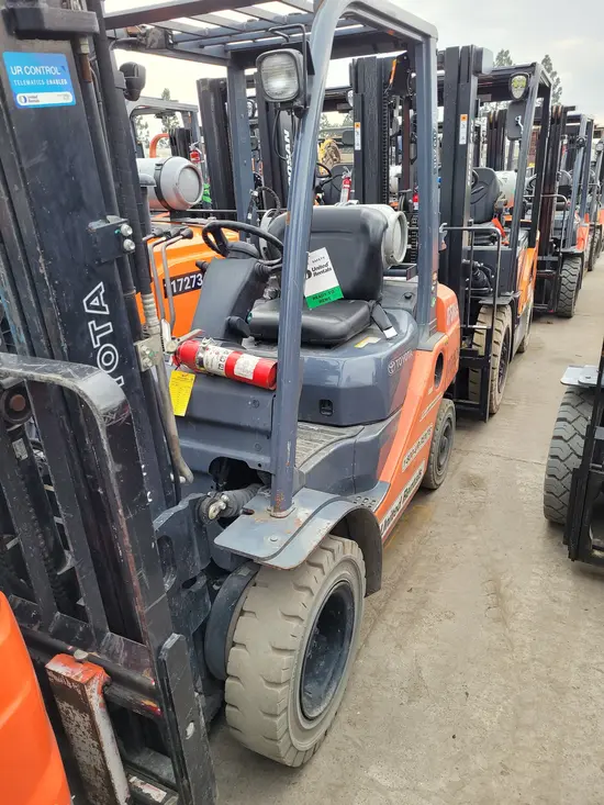 2018 Toyota 8FGU25 Warehouse Forklift
