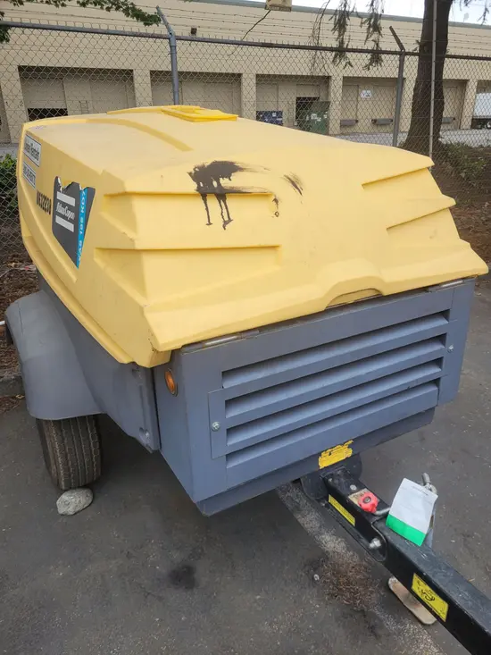 2017 Atlas Copco XAS185KD7 T4F Air Compressor