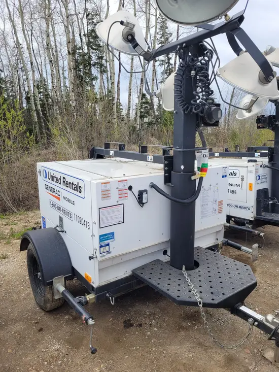 2019 Generac MLT5080KV Towable Light Tower