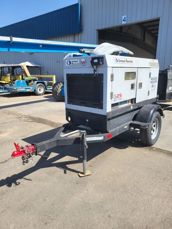 2018 Wacker Neuson G25 T4F Diesel Generator