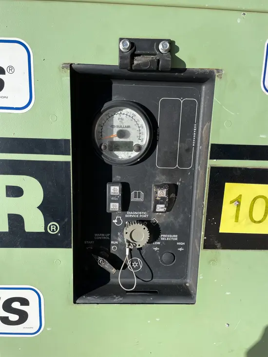 2017 Sullair 185DPQ-KU-T3 Air Compressor