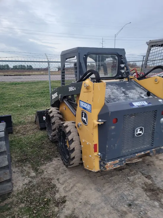 2018 John Deere 316GR Track Loader