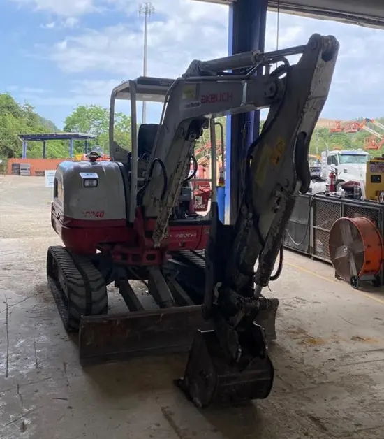2017 Takeuchi TB240R Mini Excavator