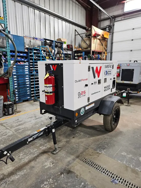 2022 Wacker Neuson G25 T4F Diesel Generator