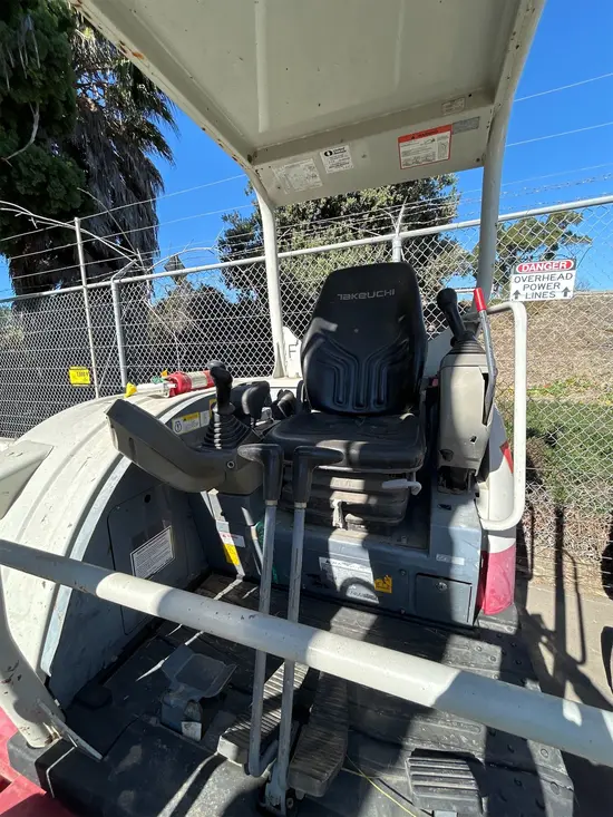 2017 Takeuchi TB240R Mini Excavator