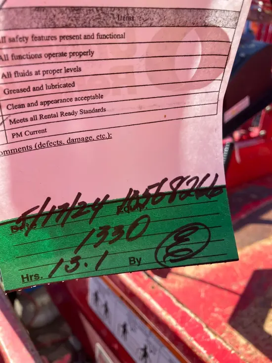 2017 MEC 1330SE Scissor Lift