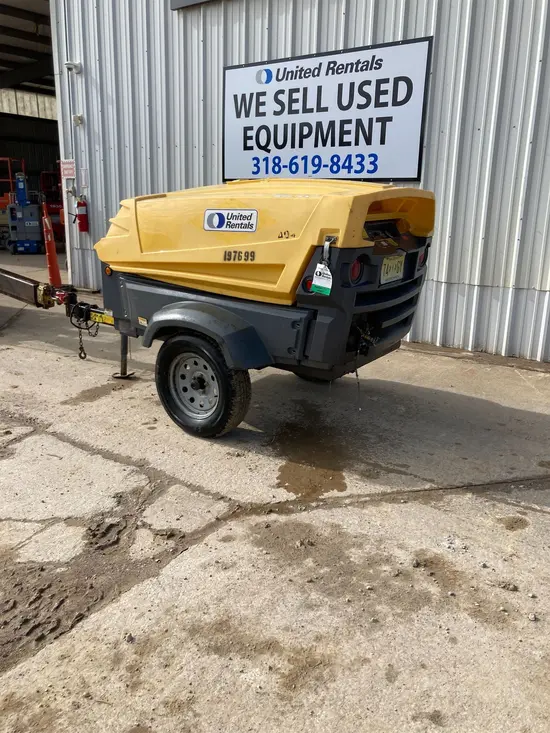 2017 Atlas Copco XAS185KD7FT4PE Air Compressor
