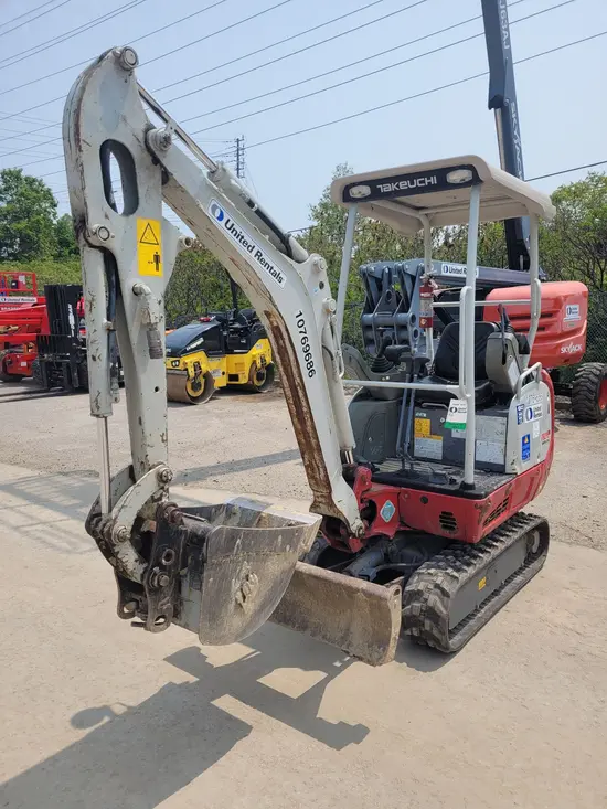 2018 Takeuchi TB216 Mini Excavator