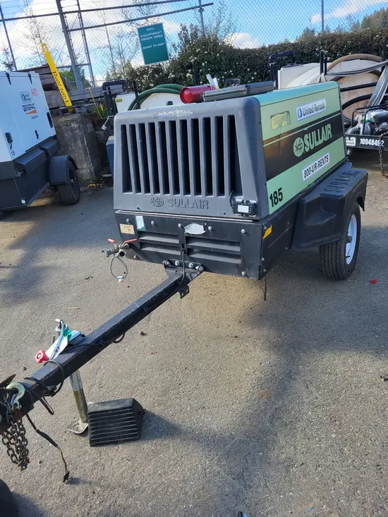 2018 Sullair 185DPQ-KU-T3 Air Compressor