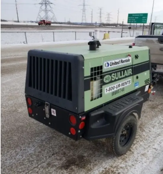 2017 Sullair 185DPQ-KU-T3 Air Compressor