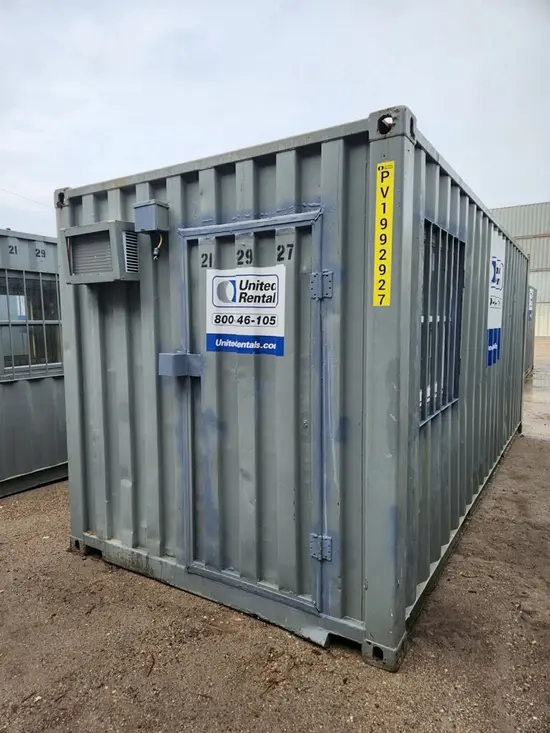 2018 MOBILE TRL 20' OS GLO Ground-Level Office Container