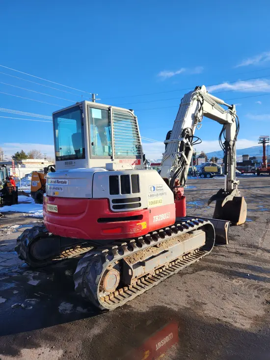 2017 Takeuchi TB280FR Excavator