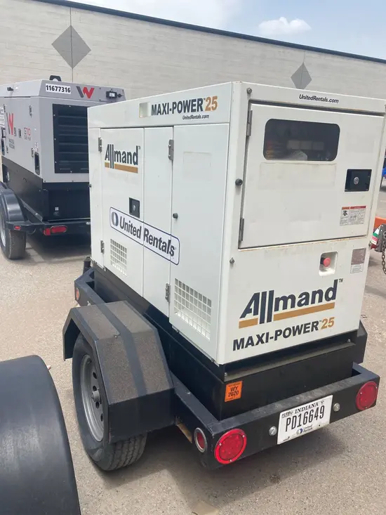 2018 Allmand MP25 Diesel Generator