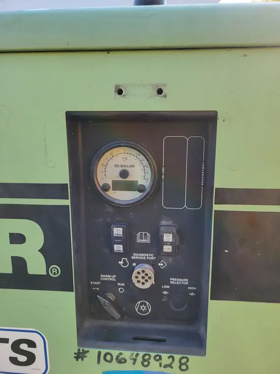 2017 Sullair 185DPQ-KU-T3 Air Compressor
