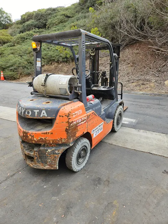 2018 Toyota 8FGU25 Warehouse Forklift