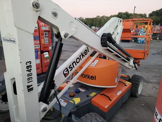 2017 Snorkel A38E Articulating Boom Lift