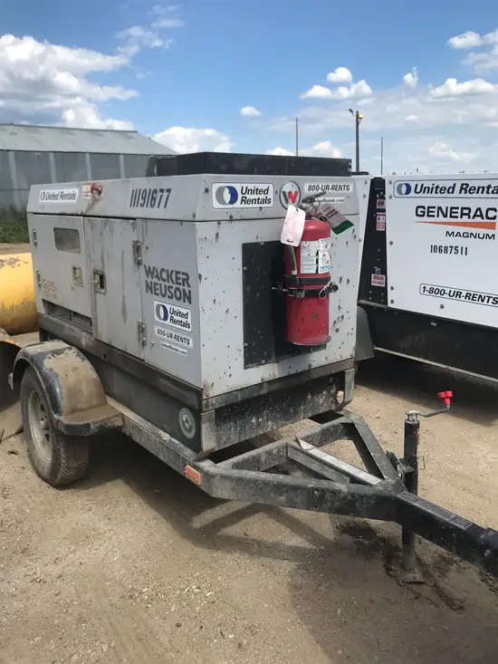 2021 Wacker Neuson G25 T4F Diesel Generator
