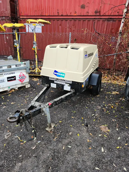 2018 Doosan C185WDZ-T4F Air Compressor