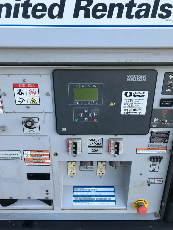 2018 Wacker Neuson G25 T4F Diesel Generator