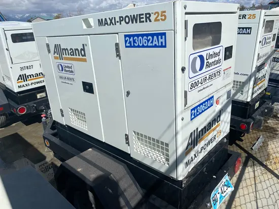 2018 Allmand MP25 Diesel Generator