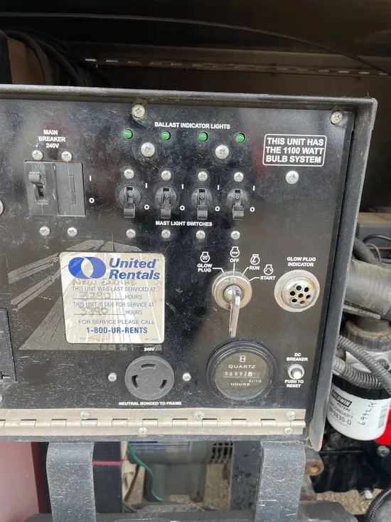2019 Generac MLT3060MV Towable Light Tower