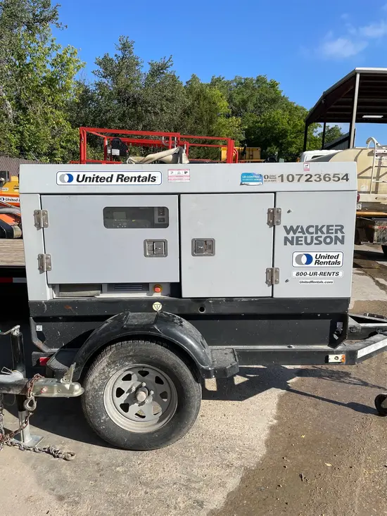 2018 Wacker Neuson G25 T4F Diesel Generator