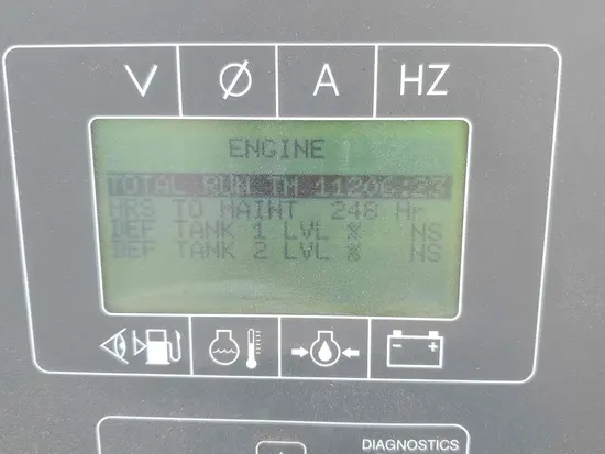 2017 Wacker Neuson G25 T4F Diesel Generator