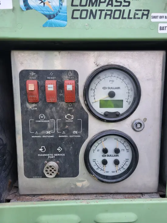 2016 Sullair 900HAF-T3 Air Compressor