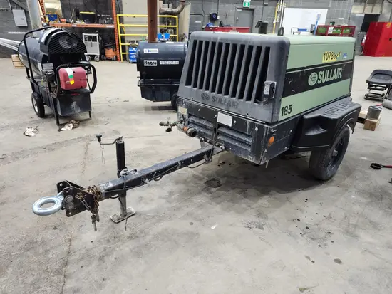 2018 Sullair 185DPQ-KU-T3 Air Compressor