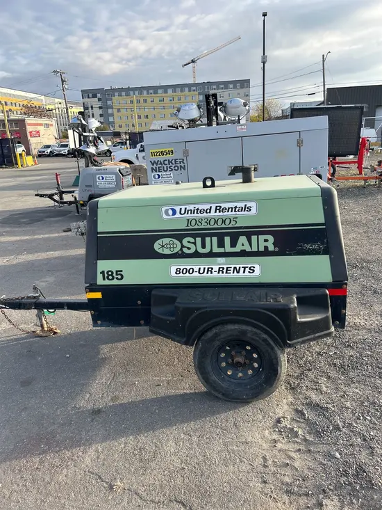 2018 Sullair 185DPQ-KU-T3 Air Compressor