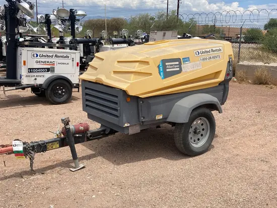 2017 Atlas Copco XAS185KD7 T4F Air Compressor