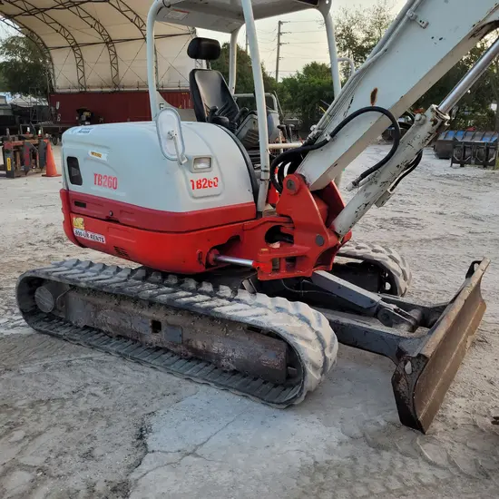 2018 Takeuchi TB260 Mini Excavator