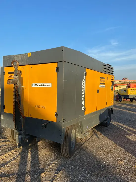 2011 Atlas Copco XAS1600 CD6 Air Compressor
