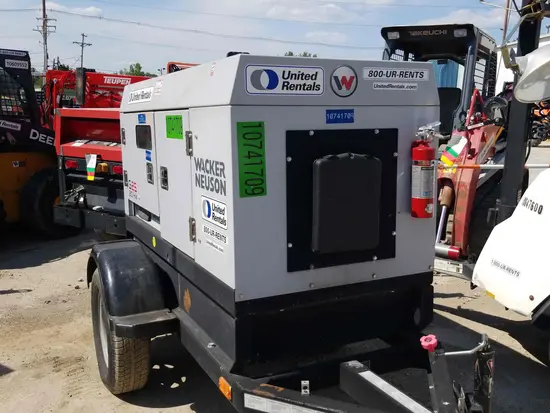 2018 Wacker Neuson G25 T4F Diesel Generator