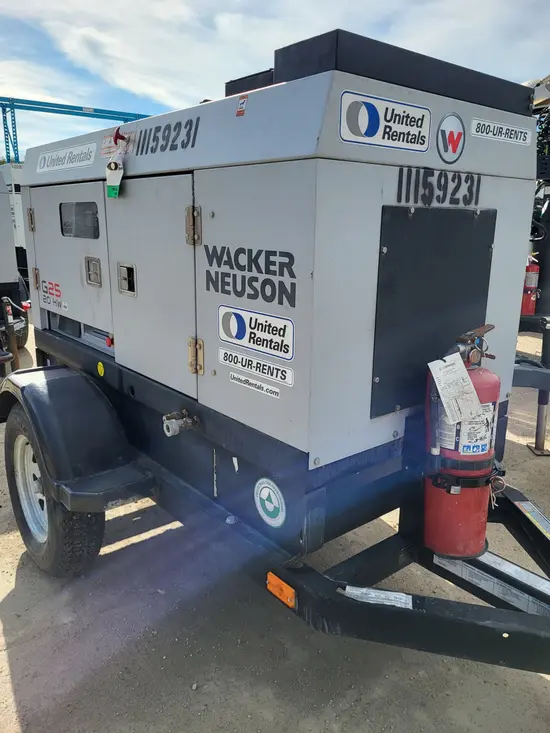 2021 Wacker Neuson G25 T4F Diesel Generator