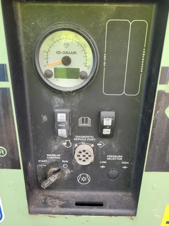 2017 Sullair 185DPQ-KU-T3 Air Compressor
