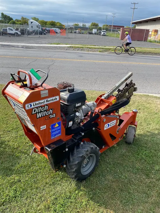 2018 Ditch Witch C14 Walk-Behind Trencher