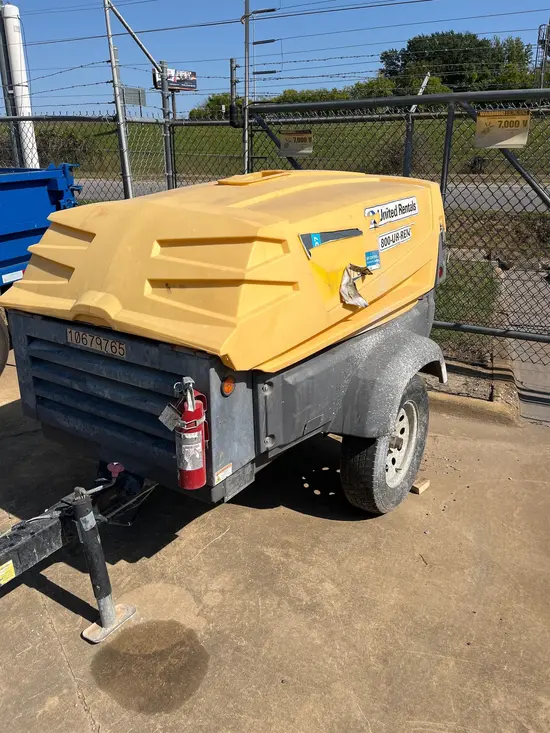 2017 Atlas Copco XAS185KD7 T4F Air Compressor