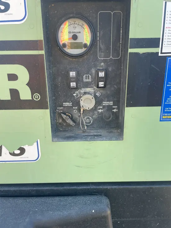2018 Sullair 185DPQ-KU-T3 Air Compressor
