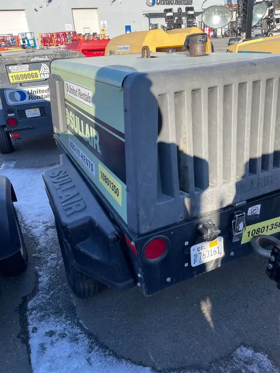 2018 Sullair 185DPQ-KU-T3 Air Compressor