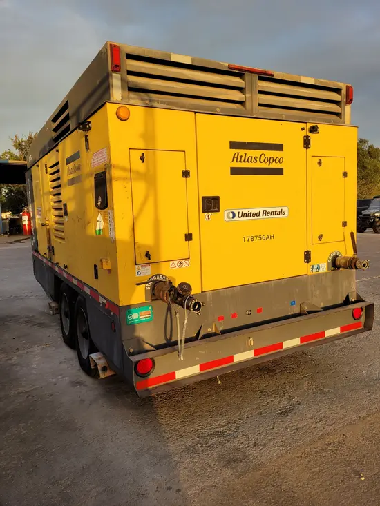 2016 Atlas Copco XAS1800CDT4 Air Compressor