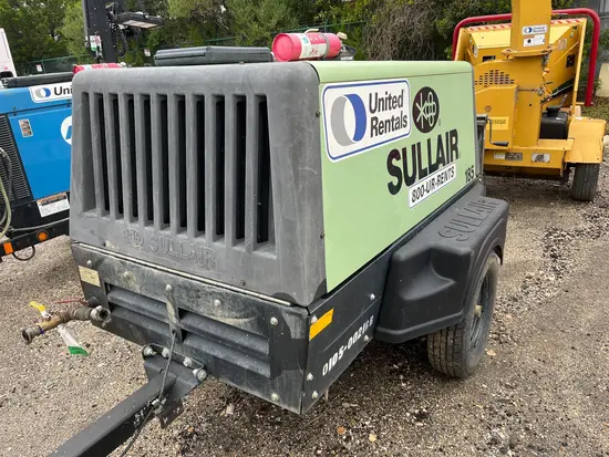 2017 Sullair 185D DPQ KU T4F Air Compressor