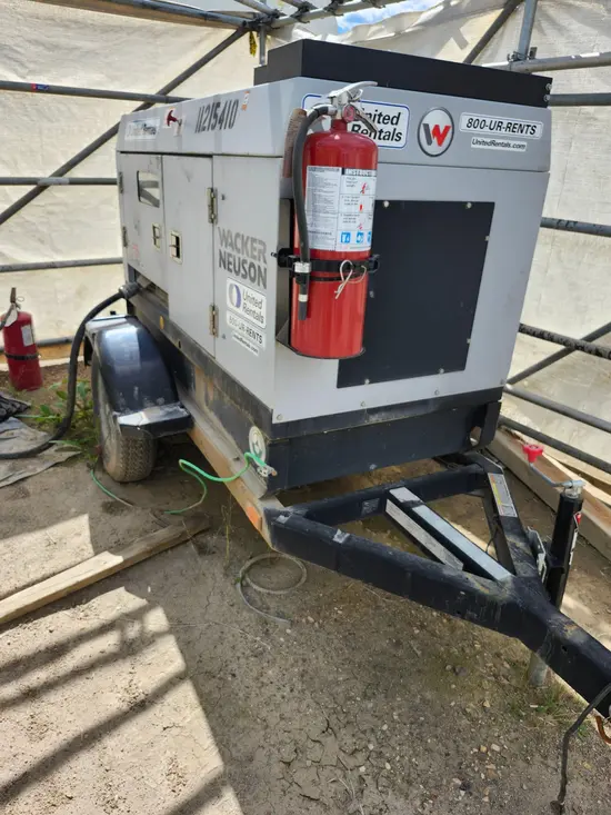 2021 Wacker Neuson G25 T4F Diesel Generator