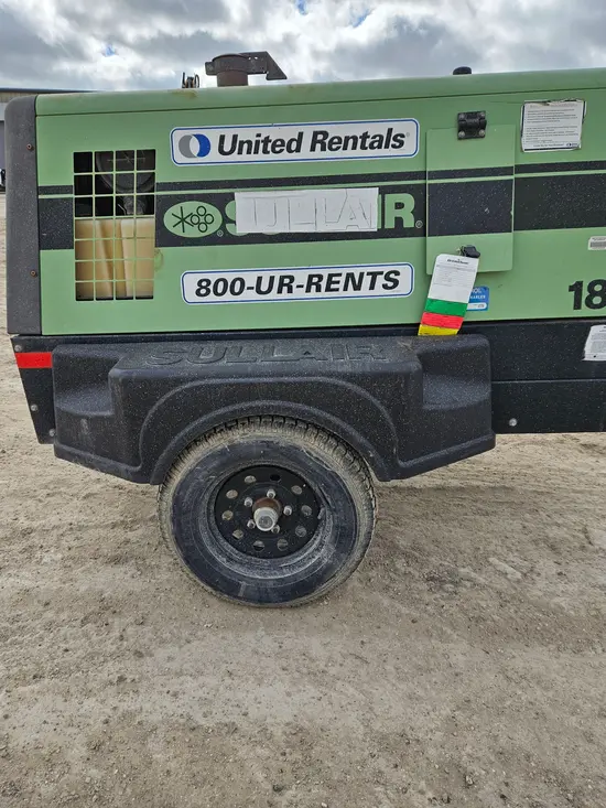 2018 Sullair 185DPQ-KU-T3 Air Compressor